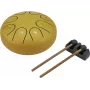 DIMAVERY TD-8 stalen tongtrommel, goud (26058340)