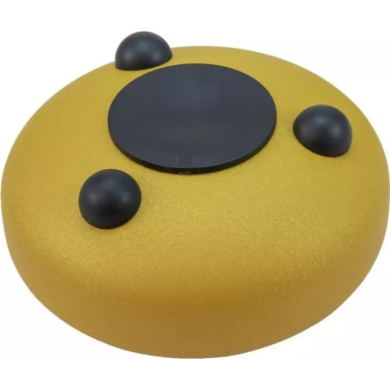 DIMAVERY TD-8 stalen tongtrommel, goud (26058340)
