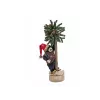 EUROPALMS kerstbeer met kerstboom, 105 cm 83314804