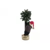 EUROPALMS kerstbeer met kerstboom, 105 cm 83314804