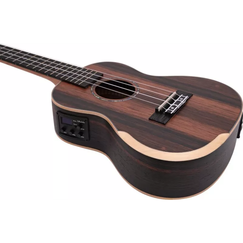 DIMAVERY UK-800 concert-ukulele, ebbenhout 26255856