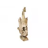 EUROPALMS teakhouten wortel sculptuur naturel 160 cm 83200185