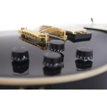 DIMAVERY LP-530 E-gitaar, zwart/goud 26215156