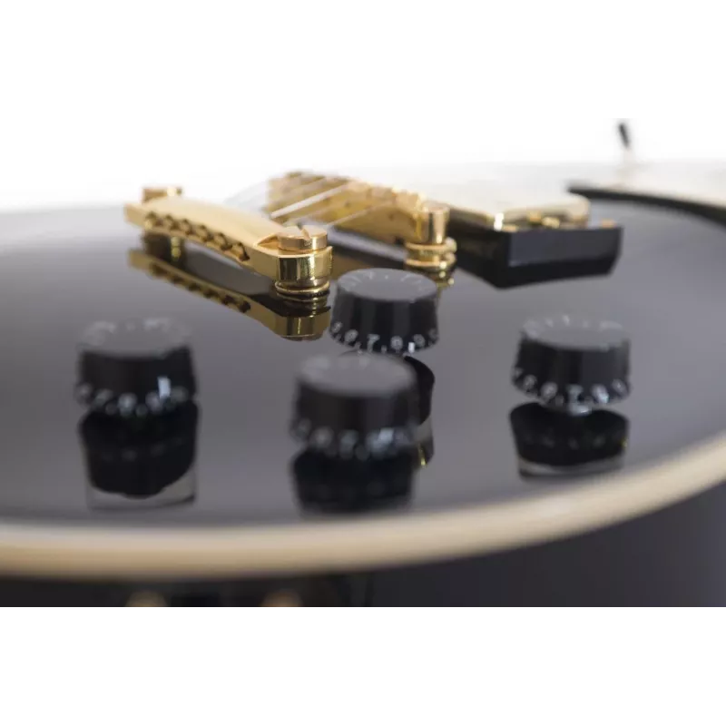 DIMAVERY LP-530 E-gitaar, zwart/goud 26215156