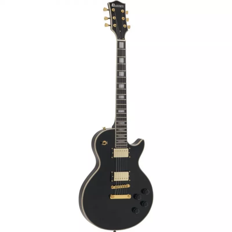 DIMAVERY LP-530 E-gitaar, zwart/goud 26215156