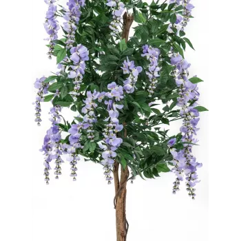 EUROPALMS kunstmatige Goldregenboom, violette bloemen, 180 cm 82507136