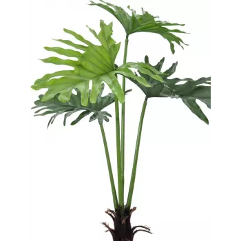 EUROPALMS Split-Leaf Philodendron kunstplant, 120 cm 82600222