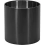EUROPALMS STEELECHT-35 Nova RVS plantenbak, antraciet, Ø35cm 83011397