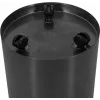 EUROPALMS STEELECHT-35 Nova RVS plantenbak, antraciet, Ø35cm 83011397