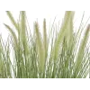 EUROPALMS bloeiend kunstmatig siergras, 70cm, witte bloemen, zwarte pot 82600147