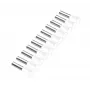 Cimco 187505 gedeeltelijk geïsoleerde adereindhuls 0,5 mm² wit 500 stuks