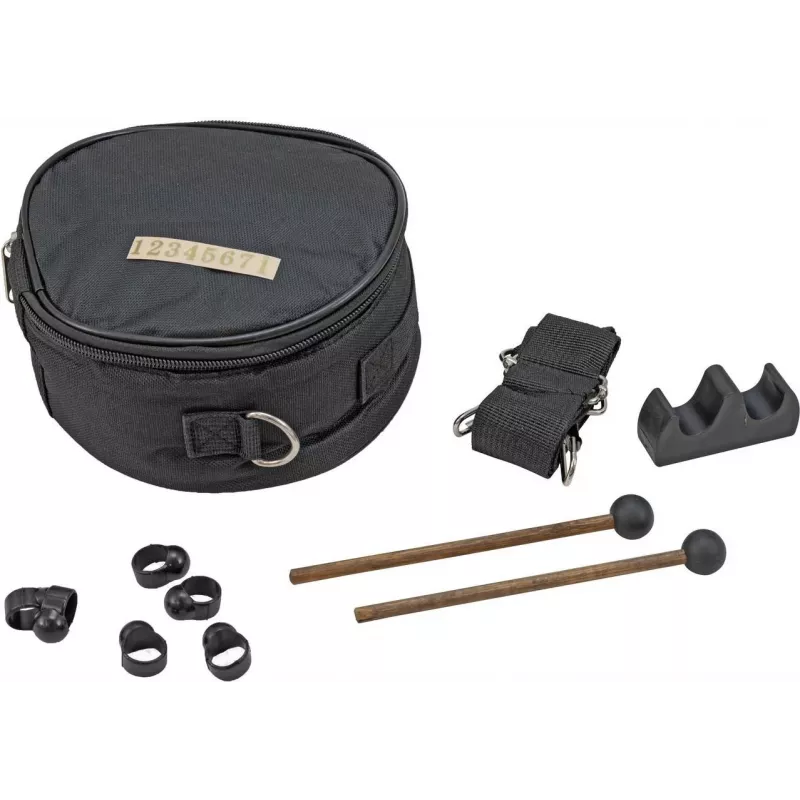 DIMAVERY TD-8 steel tongue drum, zilver (26058339)