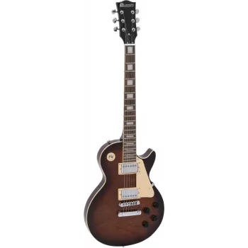 DIMAVERY LP-700 elektrische gitaar, Flamed Brown 26219389
