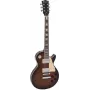 DIMAVERY LP-700 elektrische gitaar, Flamed Brown 26219389