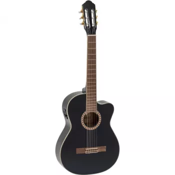 DIMAVERY CN-600E concertgitaar, zwart 26235007