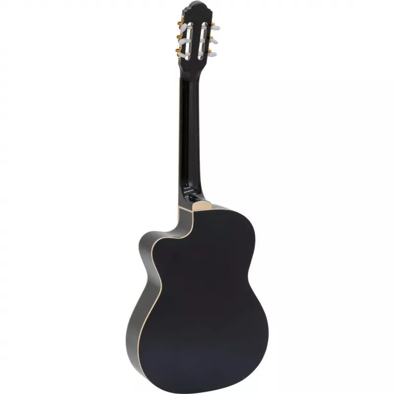 DIMAVERY CN-600E concertgitaar, zwart 26235007