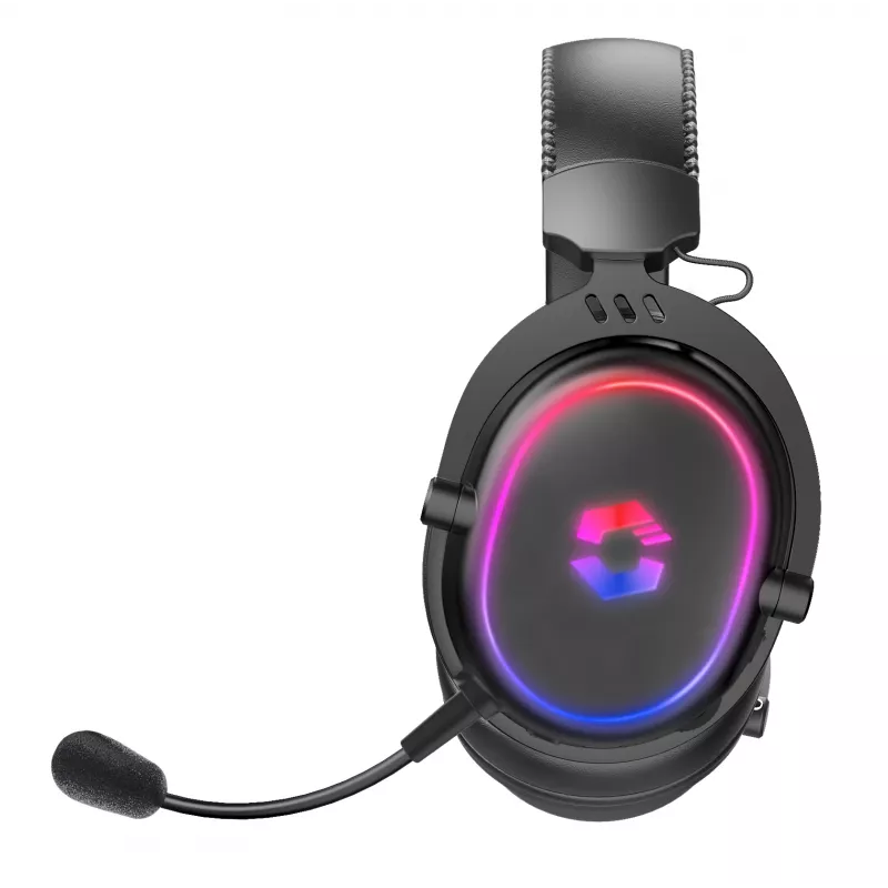 SPEEDLINK CONUX Wireless RGB stereo gaming-headset – voor pc/PS5/PS4/Xbox Series X/S/Switch2/Switch/OLED/Lite, zwart (SL-860101-BK)