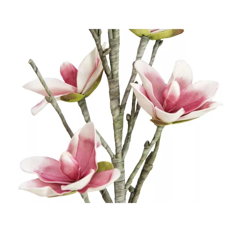 EUROPALMS kunstmagnoliatak (EVA), wit-roze 82530587