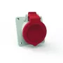 Bals 127571 schuine inbouwcontactdoos, 16 A, 5-polig, 400 V, 6h