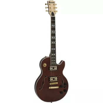 DIMAVERY LP-600 elektrische gitaar, bruin 26215181