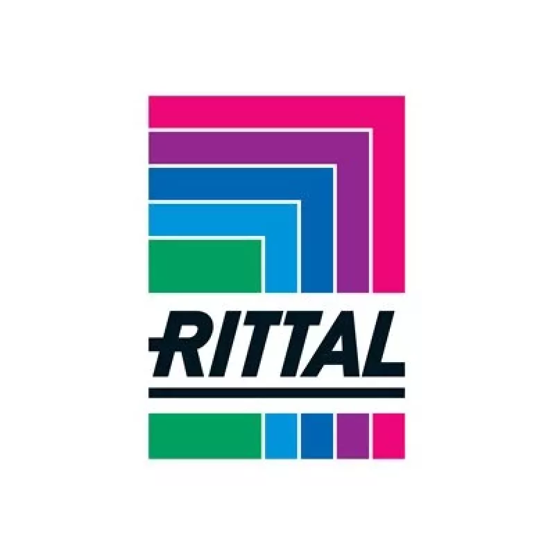 Rittal modulaire flensplaat, metrische voorstansing, kunststof, lichtgrijs 2561200