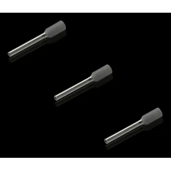 Rittal 4050752 geïsoleerde adereindhuls 0,14 mm² grijs 500 stuks