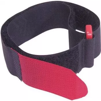 klittenband-kabelbinder 25x480 mm, zwart, 10 stuks, herbruikbaar 30006040