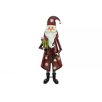 EUROPALMS kerstman metaalfiguur rood 150cm 83314903