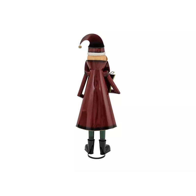 EUROPALMS kerstman metaalfiguur rood 150cm 83314903