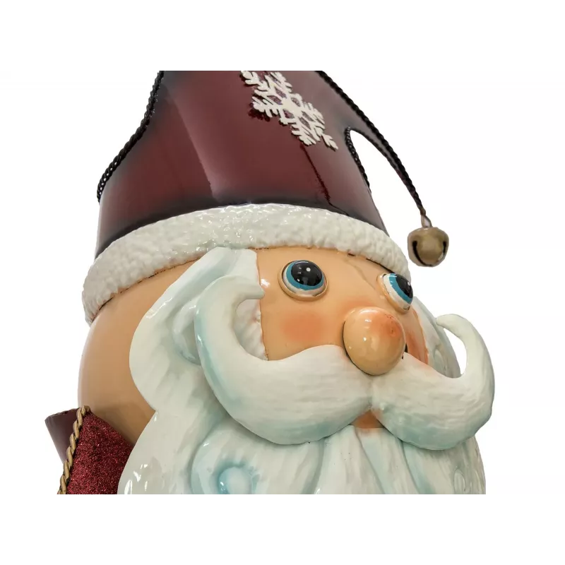 EUROPALMS kerstman metaalfiguur rood 150cm 83314903