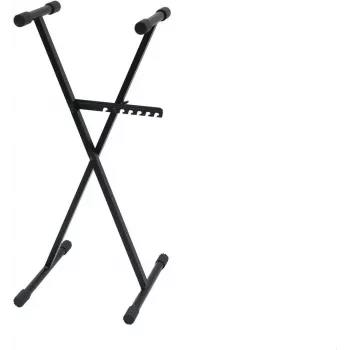 DIMAVERY SL-4 keyboardstandaard X-frame staal zwart 26702063