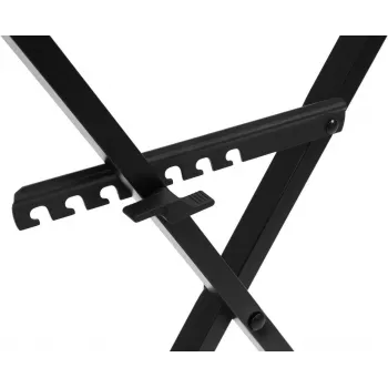 DIMAVERY SL-4 keyboardstandaard X-frame staal zwart 26702063