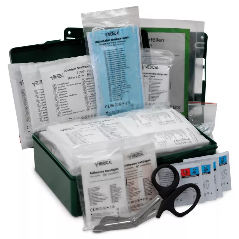 Petex DIN 13157 EHBO-doos 270 x 85 x 180 mm groen 43924213