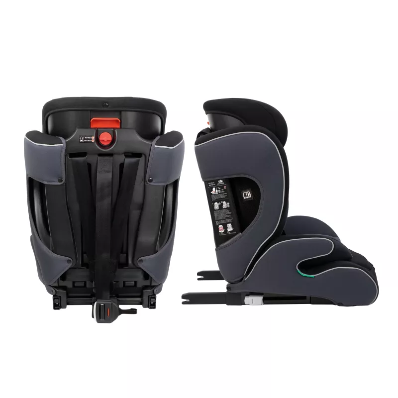 Petex Supreme Plus 1151 ISOFIX kinderzitje auto zwart HDPE ECE R129 i-Size 76-150 cm