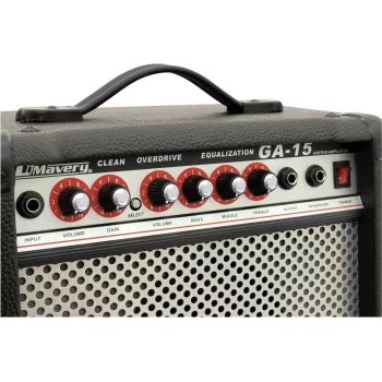 DIMAVERY GA-15 15W elektrische gitaarversterker combo (26360120)