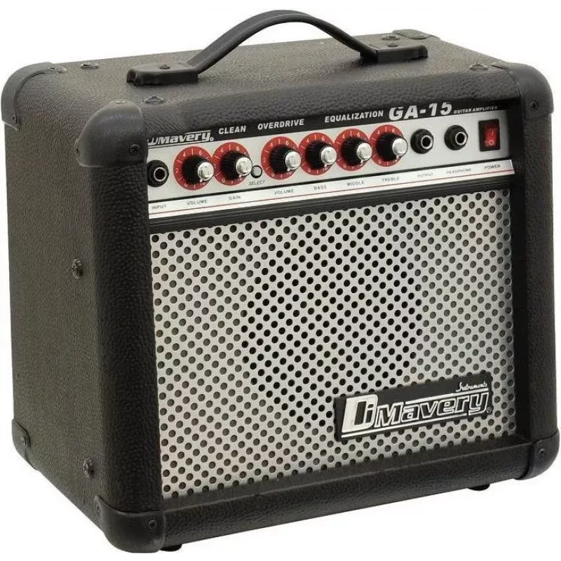 DIMAVERY GA-15 15W elektrische gitaarversterker combo (26360120)