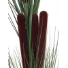 EUROPALMS kunstmatig rietgras met aren, donkergroen, 152 cm 82505854