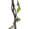 EUROPALMS veenmirte-guirlande met LED's, wit, 180 cm 83330308