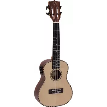 DIMAVERY UK-800 concert-ukulele, massief sparrenhouten bovenblad 26255857