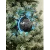 EUROPALMS LED sneeuwbal 8 cm, zwart, 5 stuks (83501236)