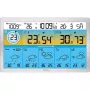 Technoline WD2500 draadloos weerstation met buitensensor, WLAN-app-bediening, ondersteunt tot 3 sensoren, kleurendisplay