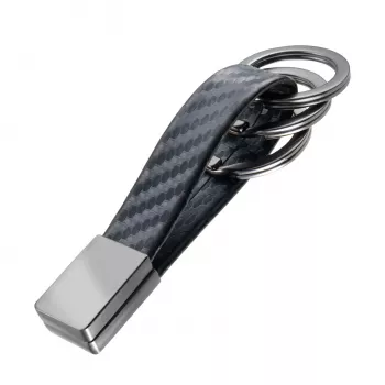 TROIKA TWISTER CARBON sleutelhanger (KRG649/CB)