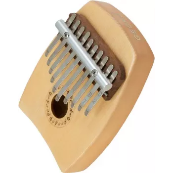 Dimavery KL-1 kalimba, 10 toetsen C-majeur, naturel sapele hout 26051610