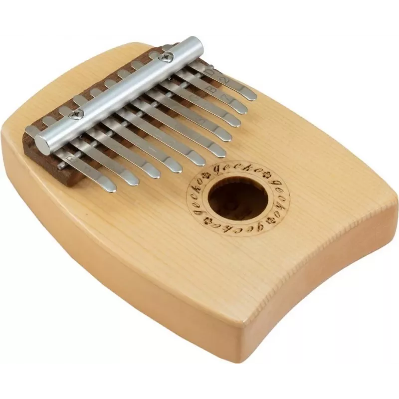 Dimavery KL-1 kalimba, 10 toetsen C-majeur, naturel sapele hout 26051610