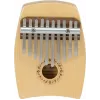 Dimavery KL-1 kalimba, 10 toetsen C-majeur, naturel sapele hout 26051610