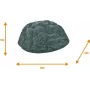 EUROPALMS decoratieve rots Vulcano, fiberglas, veelkleurig 83313231