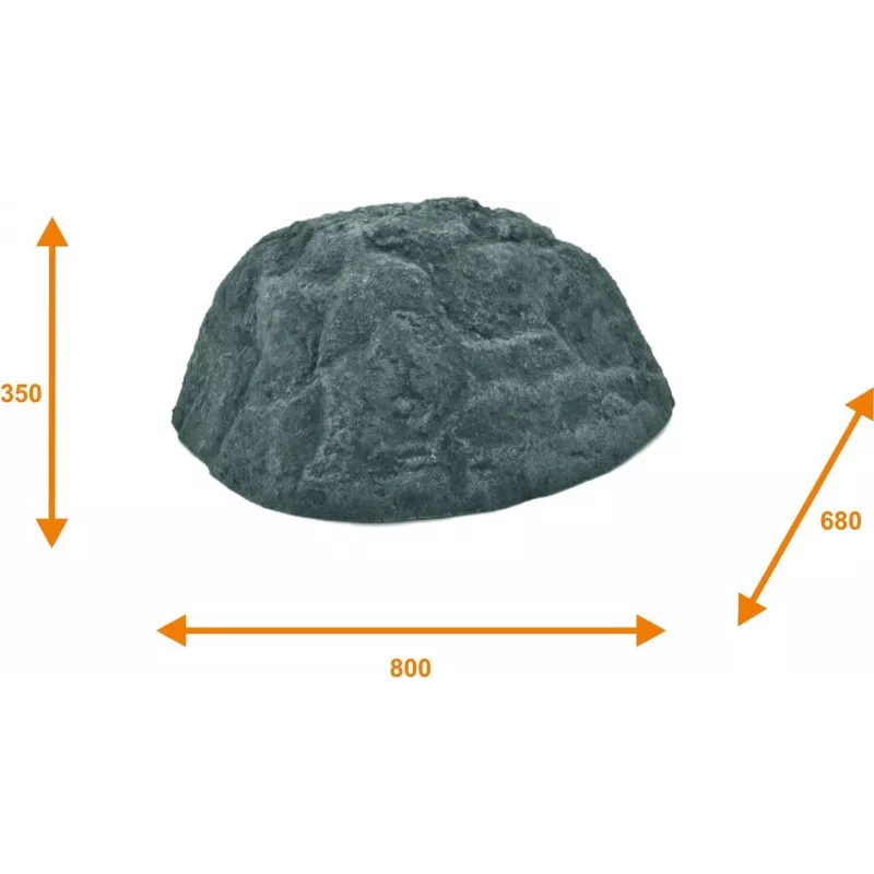 EUROPALMS decoratieve rots Vulcano, fiberglas, veelkleurig 83313231