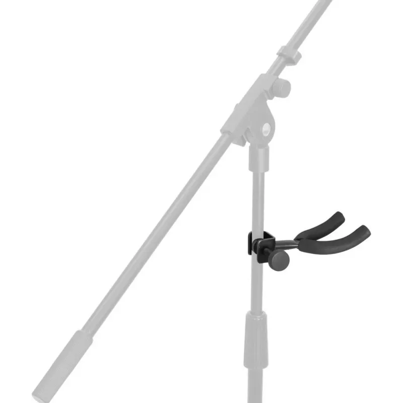DIMAVERY gitaarhouder adapter voor microfoonstandaard, zwart 26348028