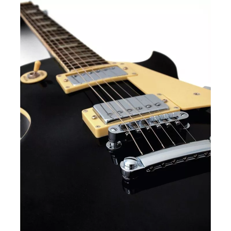 DIMAVERY LP-520 elektrische gitaar, zwart (26215110)