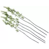 EUROPALMS kunstmatige bamboestok met bladeren, 180cm, 6-pack 82509260